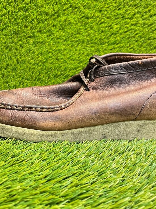 Clarks Padmore Mens Size 10.5 Brown Casual Classic Leather Ankle Chukka Boots main image 10